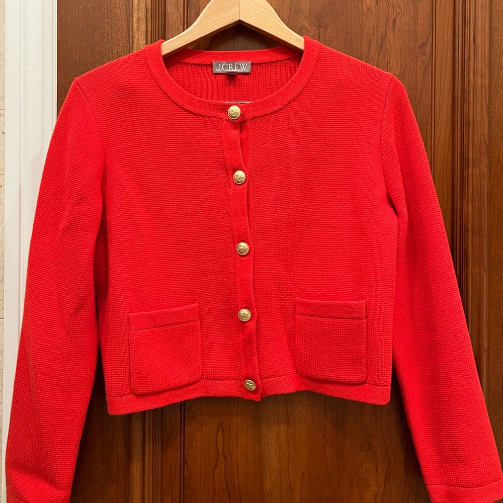 J. Crew ladies sweater jacket